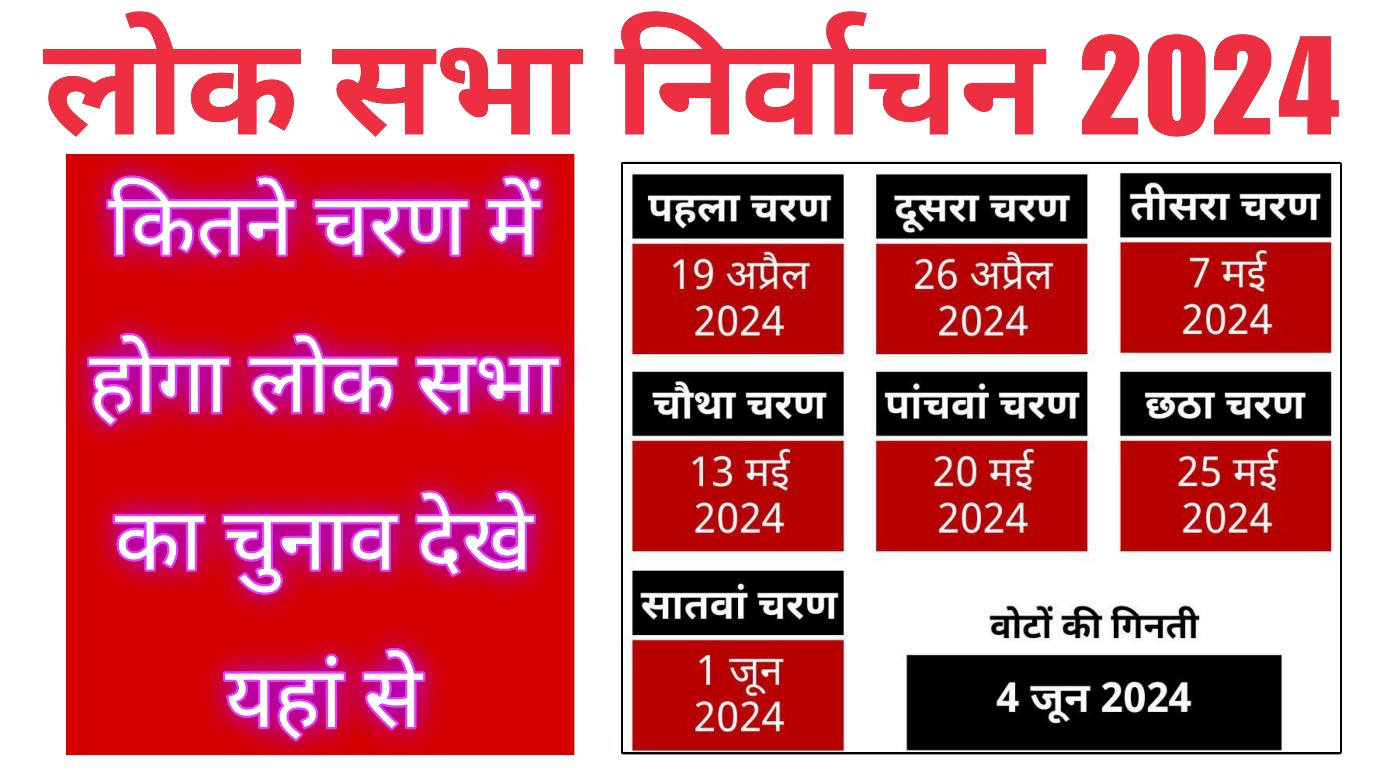 Lok Sabha Election Schedule 2024