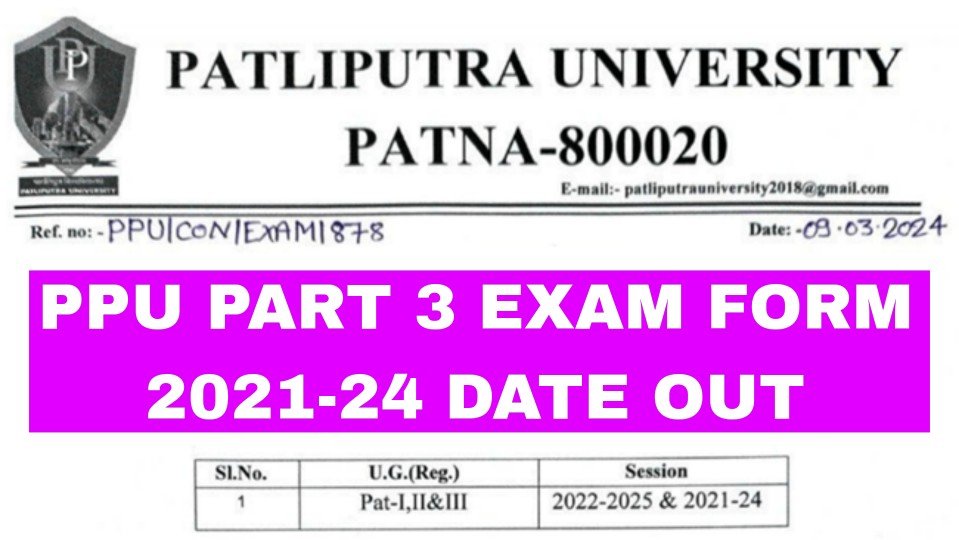 PPU Part 3 Exam Form 2024