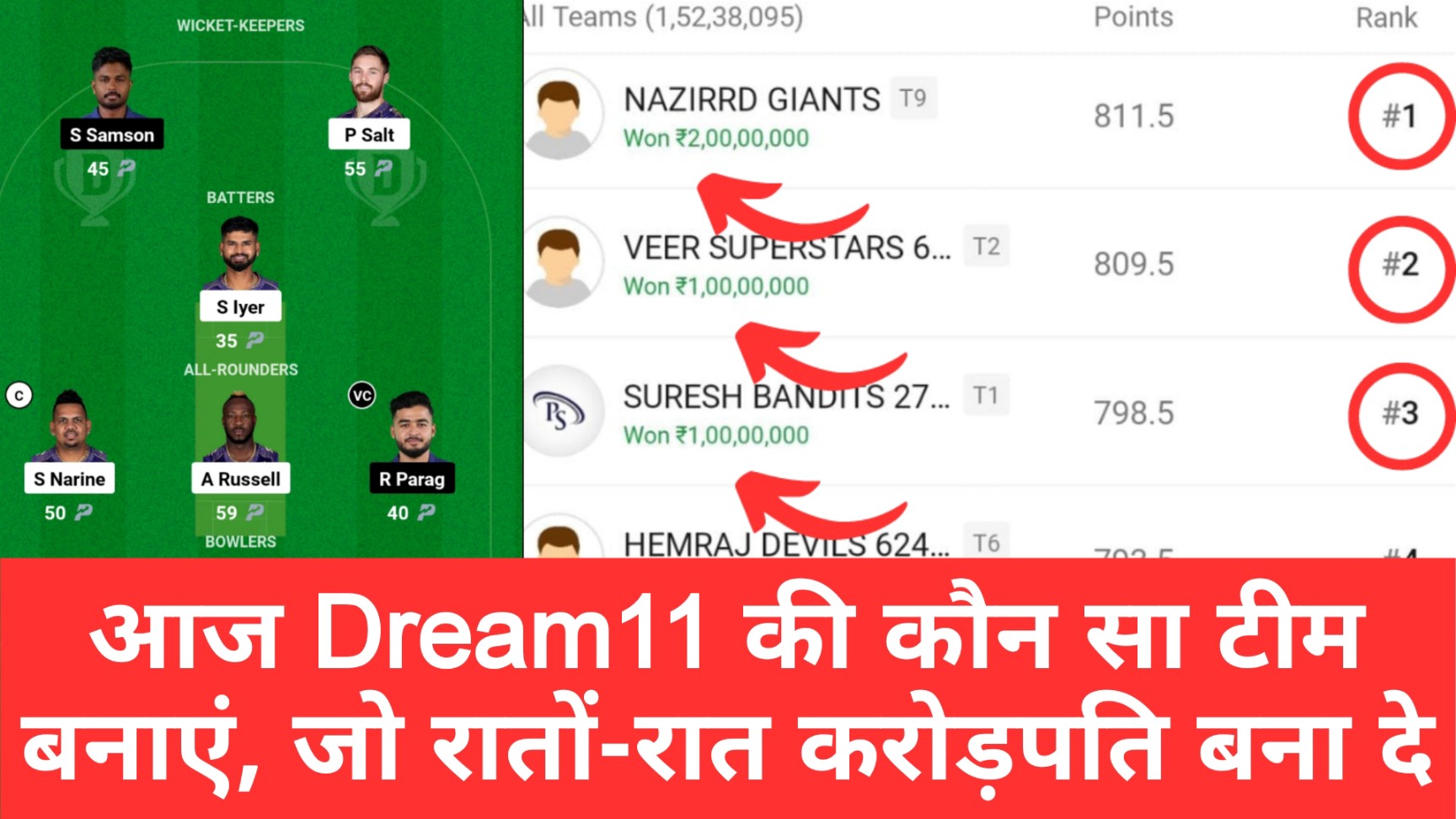 Dream 11 Team