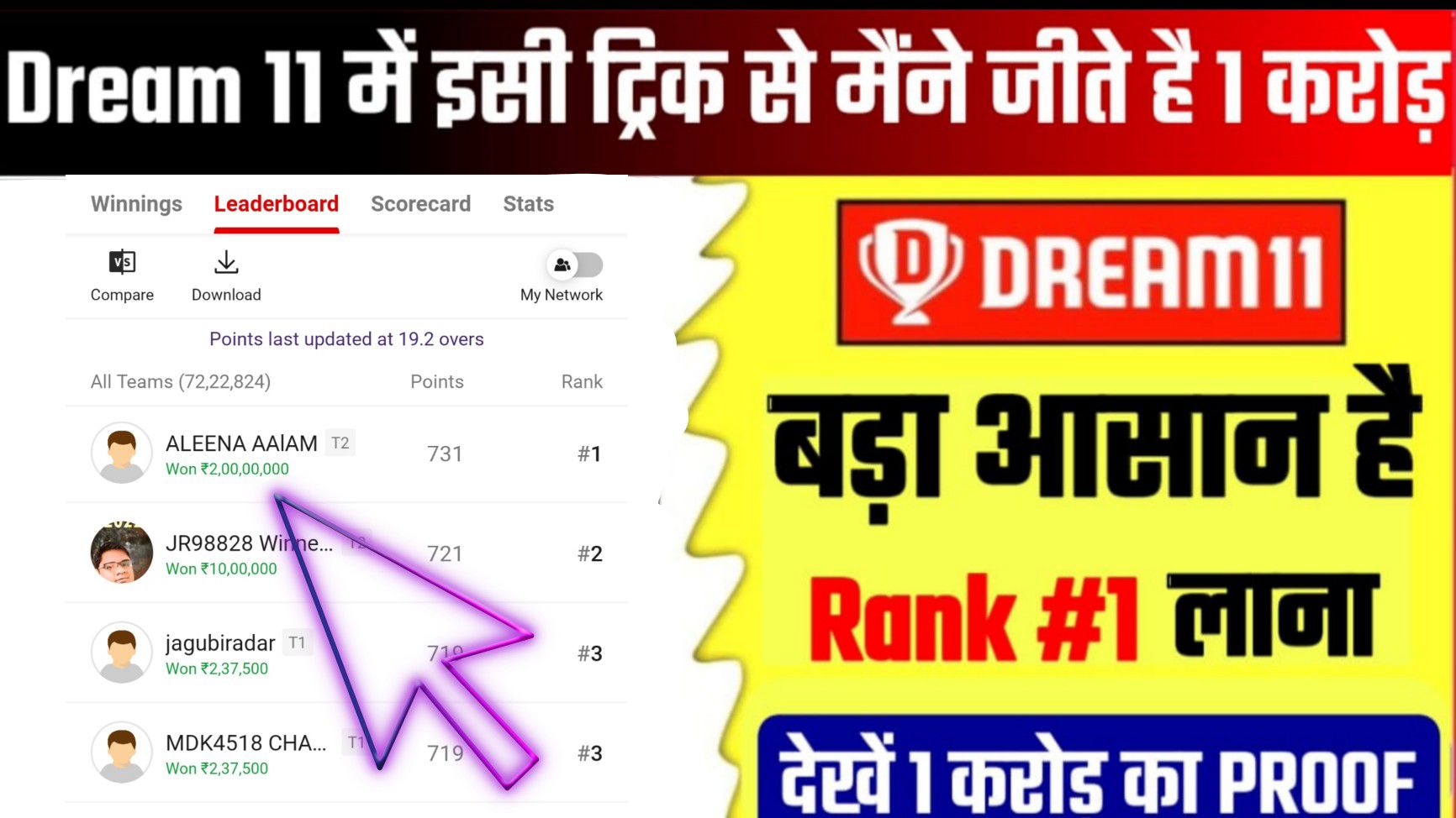 Dream 11 1St Rank Pe Aane Ka Tarika