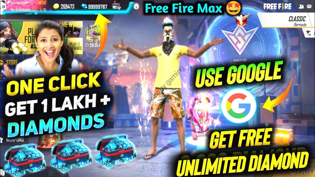 Free Fire Max Free Diamonds