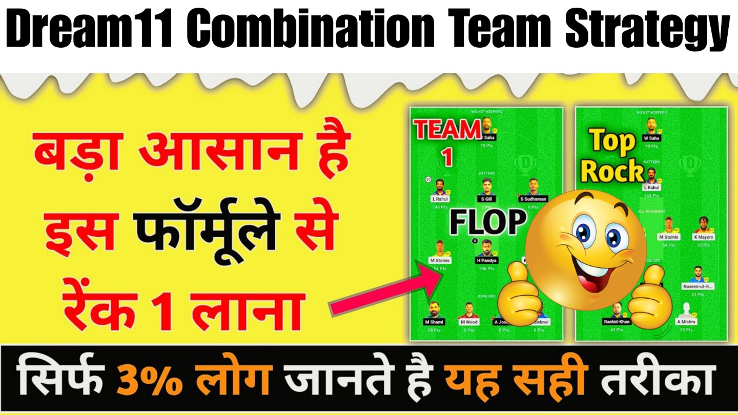 Dream11 Combination Team Strategy