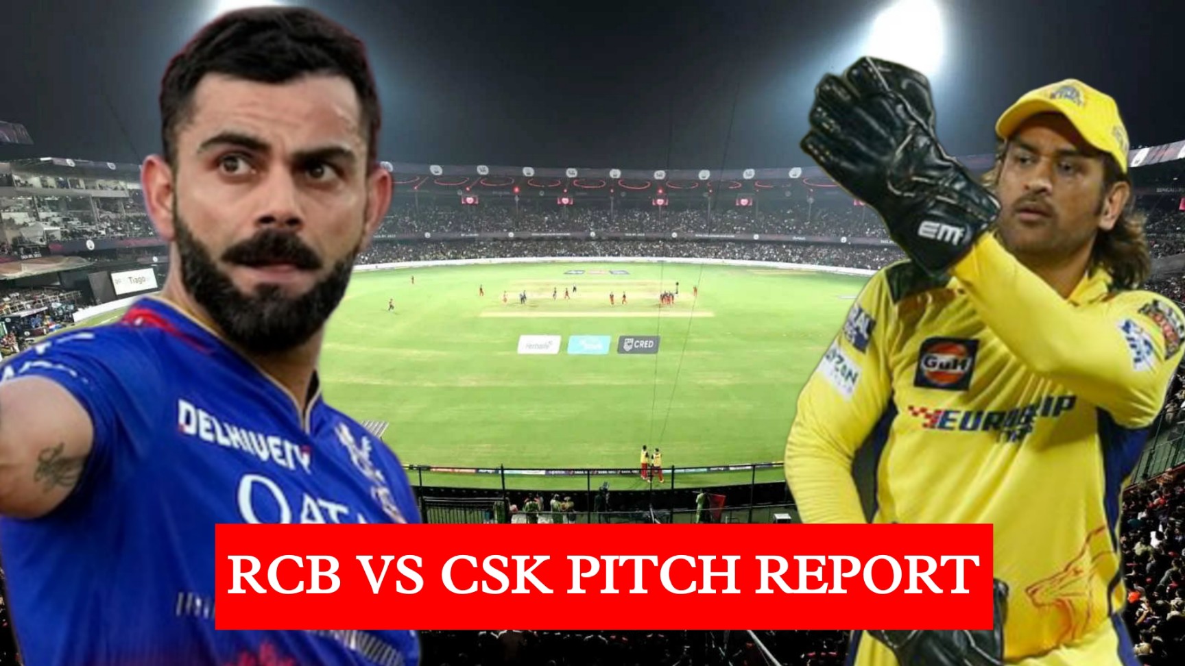 RCB vs CSK Pitch Report