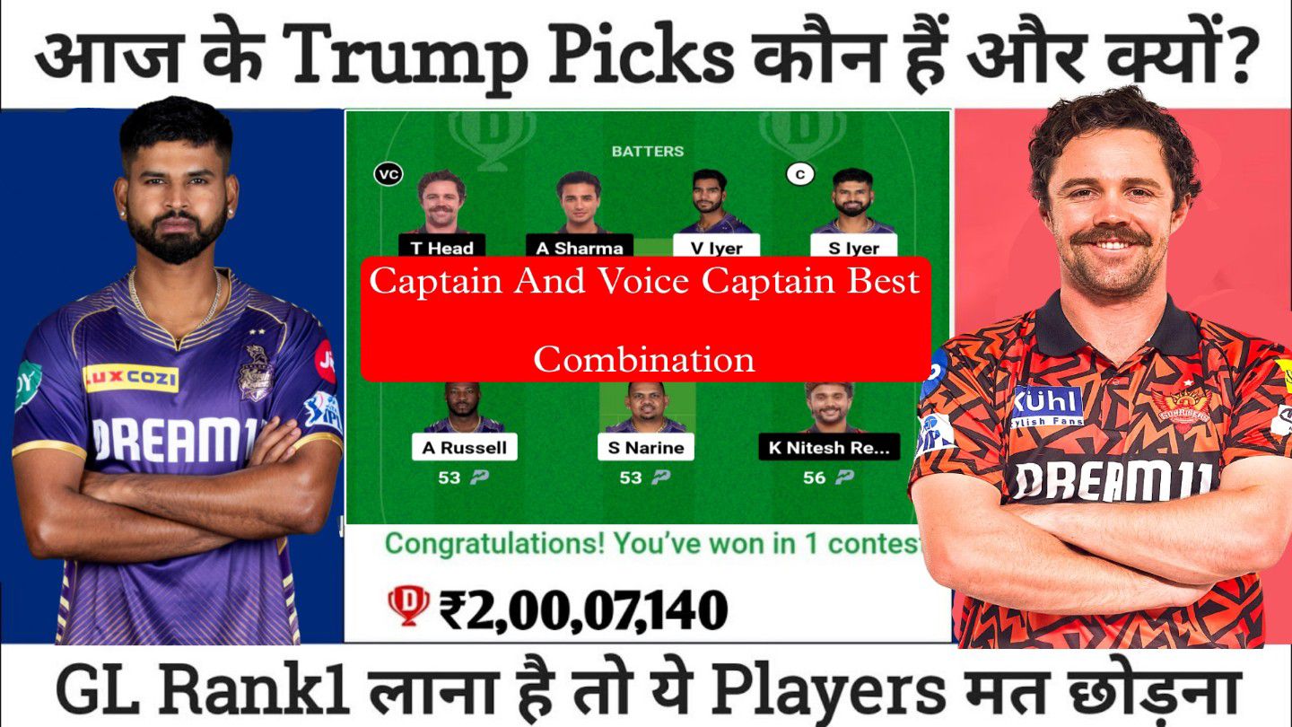 Dream11 Captain And Voice Captain Combination