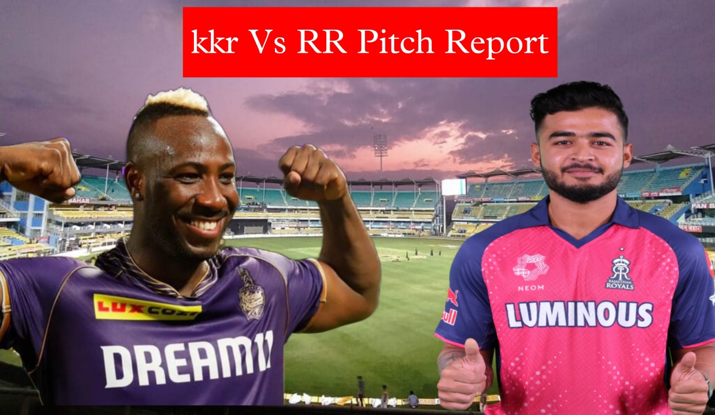 RR Vs KKR Pitch Report Hindi