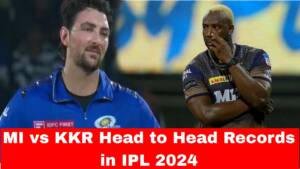 MI vs KKR Head to Head Records in IPL