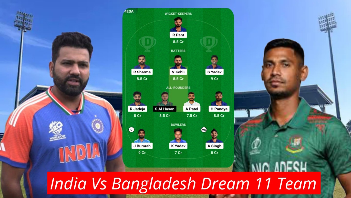 India Vs Bangladesh Dream11 Team