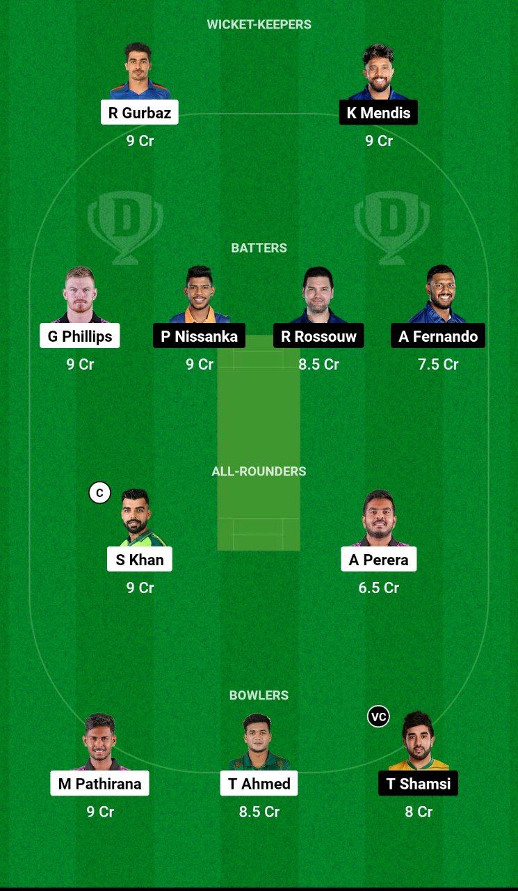 CS VS JK Dream11