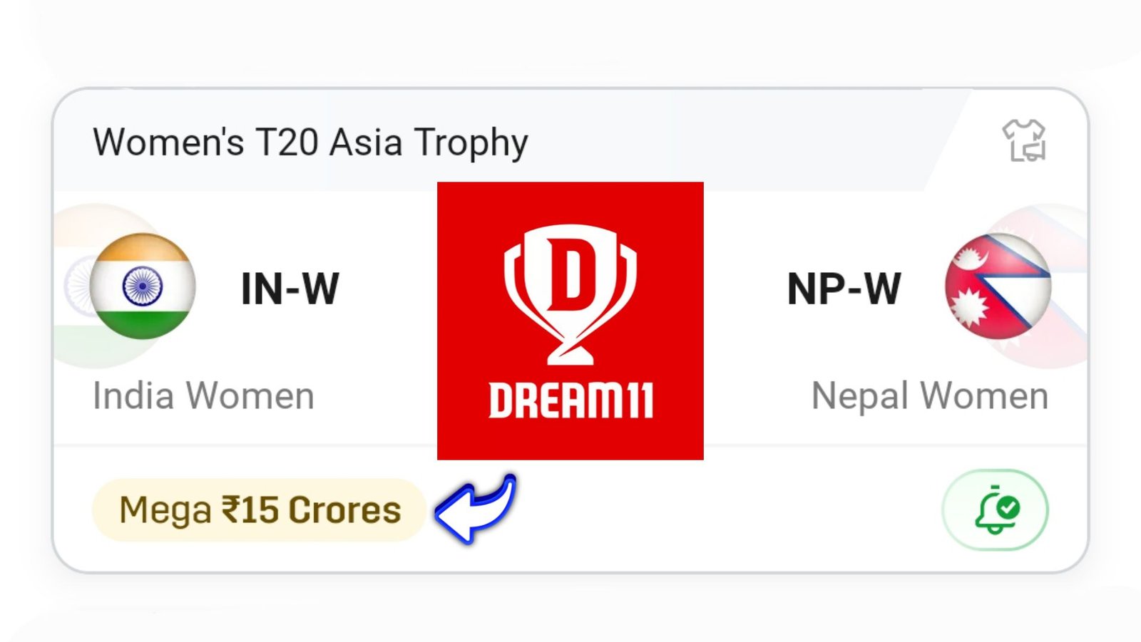 IND W VS NEP W Dream11 Prediction Hindi