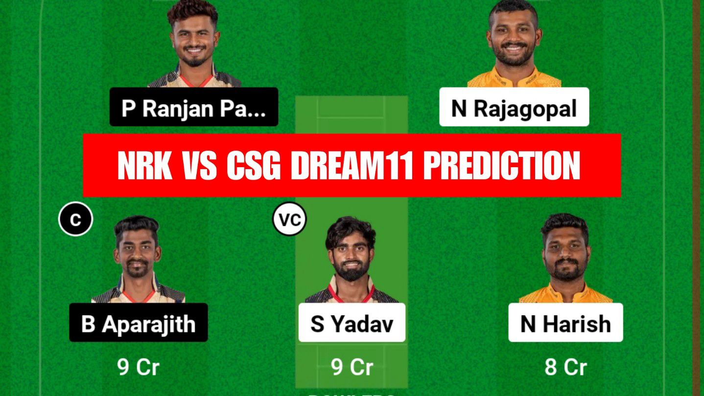 NRK vs CSG Dream11 Prediction in Hindi